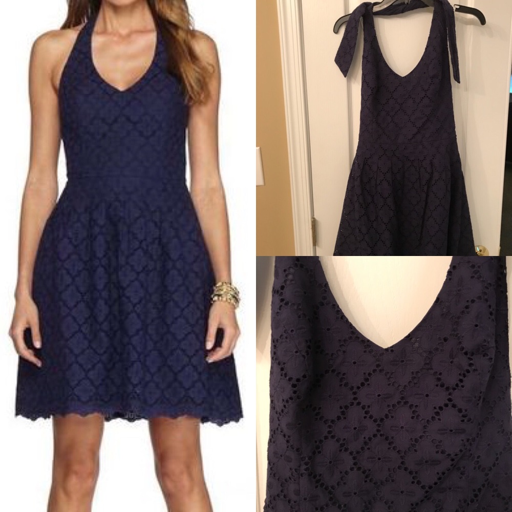Lilly Pulitzer Ross Halter Dress Size 4